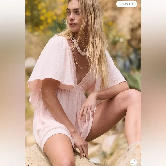 Free People La La Romper Size XS Retail 78 NWOT - Picture 7 of 7